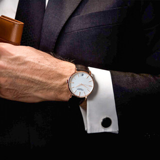 AGELOCER 艾戈勒 琉森系列 1501D2 男士石英手表