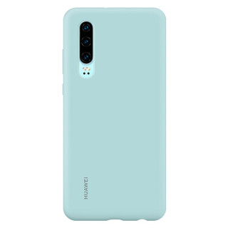 华为 HUAWEI P30 硅胶保护壳 浅艾蓝色