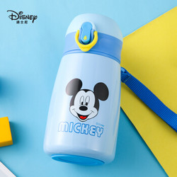 Disney 迪士尼 儿童保温杯 316不锈钢吸管保温杯 380ml