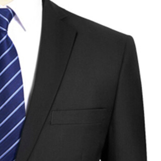 金盾（KIN DON）西服两件套 新品男士礼服上班职业装工作服西服套装QT2018-1-1039黑色L