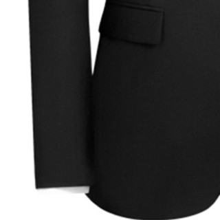 金盾（KIN DON）西服两件套 新品男士礼服上班职业装工作服西服套装QT2018-1-1039黑色L