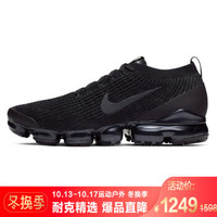 耐克NIKE 男子 休闲鞋 气垫 AIR VAPORMAX FLYKNIT 3 运动鞋 AJ6900-004黑色39码