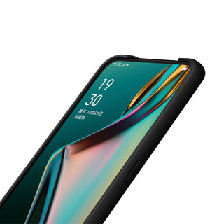 OPPO K3保护壳 四角包边抗震防摔手机保护套 黑色