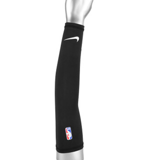 耐克NIKE护臂防晒篮球护臂加长NBA跑步骑行吸汗运动护肘透气袖套黑色N0003145010 LX适合身高180以上单只装