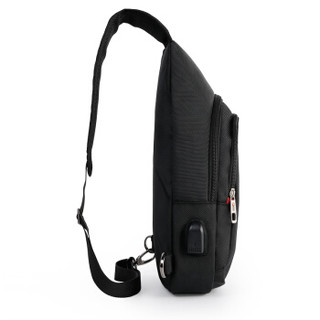 SWISSGEAR 瑞士胸腰包男士骑行单肩斜挎包可装7.9英寸ipad/小米平板小背包休闲旅行挂包旅游手机包 SA-8001