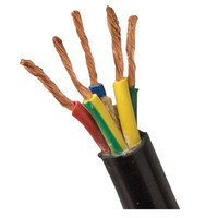 聚远 JUYUAN YJV 5*2.5 铜芯电缆线 0.6/1KV 国标低压电力电缆 YJV 铜芯电缆 1米