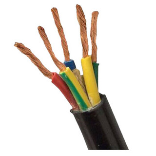 聚远 JUYUAN YJV 5*2.5 铜芯电缆线 0.6/1KV 国标低压电力电缆 YJV 铜芯电缆 1米