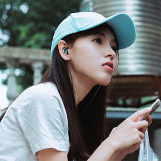 恩科（ENKOR）EM200 手机耳机入耳式有线降噪四核双动圈重低音苹果华为小米VIVO/OPPO吃鸡电脑游戏耳麦 红色