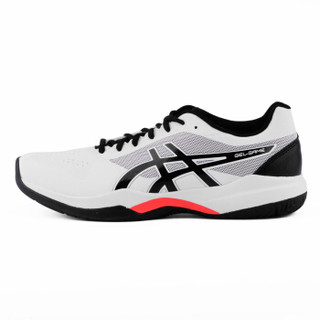 亚瑟士（asics）网球鞋GEL-GAME 7男女鞋1041A042运动鞋 1041A042-105 白色+黑色  42