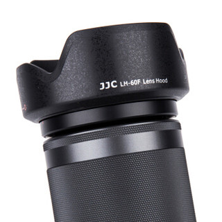 JJC 适用佳能EF-M 18-150遮光罩55mm镜头 RF-S 18-150镜头R7