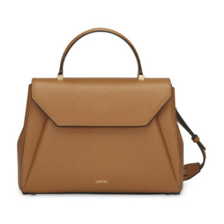 lancel兰姿lison女款斜挎包单肩包手提包牛皮革a0896020tu棕色小号