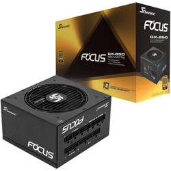 SEASONIC 海韵 FOCUS GX850 850W 全模组ATX电源 金牌（90%）