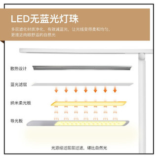 大头人 datouren 台灯护眼灯学生卧室床头灯充电灯 阅读灯 led触摸台灯