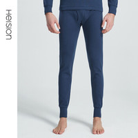 海之宁秋裤男士纯棉裤薄款秋冬季修身打底舒适棉毛裤线裤保暖衬裤内裤3206 兰灰 L