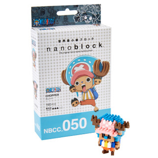 nanoblock 日本nanoblock托尼托尼 乔巴小颗粒拼插拼搭微型积木160块儿童玩具  12岁+ 800695 男孩女孩儿童节礼物