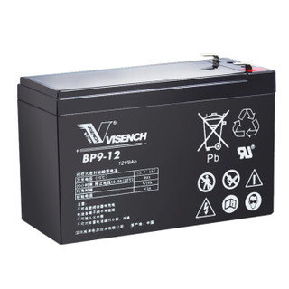 威神（VISENCH） 蓄电池12V9AH铅酸免维护蓄电池UPS电源专用UPS更换电池儿童玩具电动车