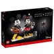 积木之家、小编精选、新品发售：LEGO 乐高 迪士尼系列 43179 米奇和米妮