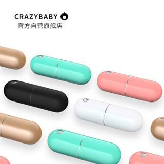 Crazybaby疯童 真无线蓝牙耳机 专业级防水防汗 苹果安卓蓝牙运动耳机 Nano 1S 白色