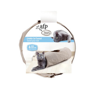 AFP 可折叠猫咪隧道 发声响纸 宠物猫咪玩具 钻筒 ----经典舒适版