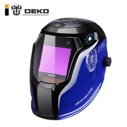 DEKO 代高 高清自动变光电焊面罩头戴式太阳能焊工氩弧焊焊接面罩