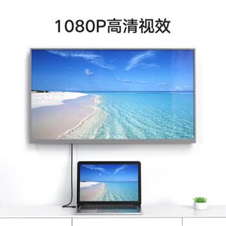 毕亚兹 DP转DVI转换线 1米  Displayport转DVI公对公高清转接头 电脑接显示器投影仪连接线 HX12