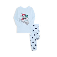 Gap 盖璞 女童长袖睡衣套装527391 浅绿色 90cm