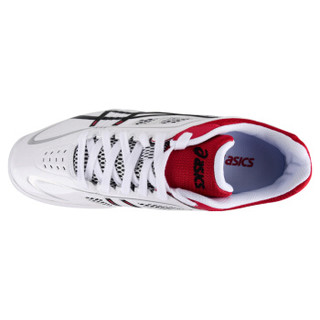 ASICS亚瑟士 乒乓球鞋男款女款 专业级夏季透气防滑运动鞋 TPA327 白红色 39.5