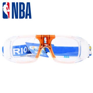 NBA运动眼镜近视篮球眼镜足球护目镜打球踢球拳击眼镜防爆防雾PC材质 配镜套餐定制1.74防爆超韧镜片