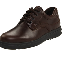 Hush Puppies 暇步士 Glen 男士真皮休闲鞋 Dark Brown US7