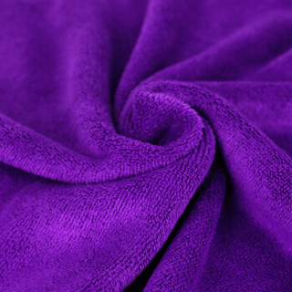 佰伶佰俐 洗车毛巾 清洁布 汽车用品擦车吸水洗车用毛巾40*40CM单条装 紫色