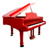 哈罗德（HARRODSER）原装进口 三角钢琴 专业演奏钢琴HG-183 红色