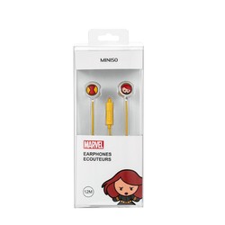 MINISO 名创优品 漫威 卡通入耳式耳机