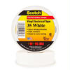 3M Scotch 35# PVC电气绝缘胶带 优质相色胶带 19mm*20.1M*0.177mm 单卷装 白色