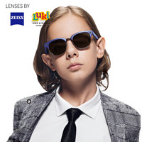 蔡司（ZEISS）蔡司眼镜片 鲁奇镜架 太阳镜 防晒 防紫外线 户外超轻儿童酷潮墨镜  LK1807