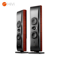 惠威 （HiVi）V5 立体声有源音响 客厅家庭影院音箱 电视音响 蓝牙音箱HiFi木质回音壁音响 可壁挂