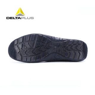 代尔塔（Deltaplus）透气劳保鞋 19年新款 3D双层飞织 防砸防刺穿 防静电 时尚双色安全鞋 301228 蓝色 37