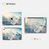 HD TOUCH 笔记本电脑保护膜苹果Pro15(TOUCHBAR新款)苹果笔记本外壳膜（雪山）