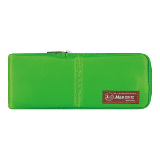 日本国誉（KOKUYO）笔袋笔盒·MAG CRITZ190×75×45mm黄绿中号 1个装 WSG-PC32-YG2