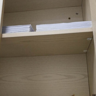 福邦 FUBANG 办公柜　吊柜矮柜备品柜有色三胺板基材颜色尺寸订制