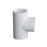聚远 JUYUAN PVC给水管材管件 同径三通DN20 工程款GS0401 100只装
