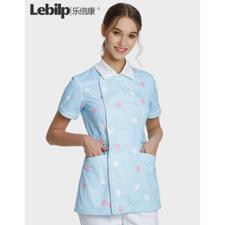 乐倍康（Lebilp）护士服修身护士裙分体护士上衣工作服 短袖分体上衣 L