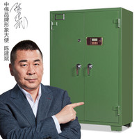 中伟枪柜加厚钢制柜保管柜带滚轮款军绿色定制款500*1000*1600mm