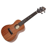 UKU单板尤克里里ukulele乌克丽丽面单小吉他GT30C桃花芯23寸初学者
