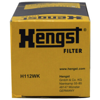 Hengst 汉格斯特 燃油滤清器*H112WK(适配爱丽舍/毕加索/DS全系/标致301/307/308/508/408/雪铁龙C4L/C5)