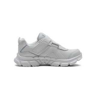 斯凯奇（Skechers）舒适小白鞋 魔术贴缓震运动休闲鞋95474L 白色 28.5