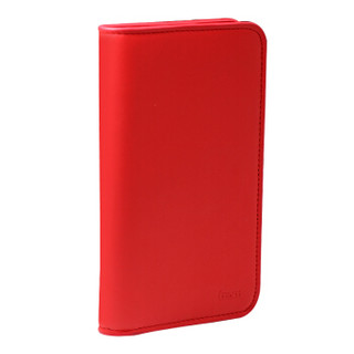 前通（front）钱包款充电本 多功能创意手拿充电钱包卡包本 可撕页本 商务礼品套装 JC8 红色