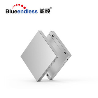 蓝硕 BLUEENDLESS DB2502A 2.5英寸双盘位 USB 3.0 RAID 磁盘阵列外接盒 硬盘盒（非nas网络存储）