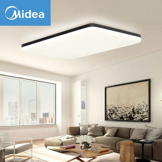 美的（Midea）led客厅吸顶灯北欧现代简约大气卧室书房餐厅超薄灯具灯饰 智能调光调色60瓦