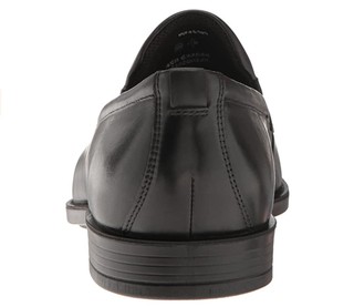 ecco 爱步 Edinburgh Bike Toe Slip-on 男款休闲皮鞋 Black EU 43