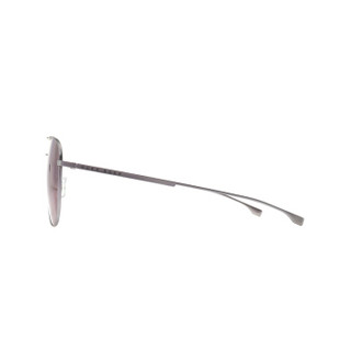 HUGO BOSS 雨果博斯太阳镜新款男款墨镜钛金属全框时尚潮流蛤蟆镜太阳镜 BOSS 0994/F/S-RIW/XT-63MM